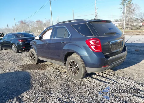 2017 Chevrolet Equinox Lt из США, поврежденный, VIN 2GNALCEK8H1518887